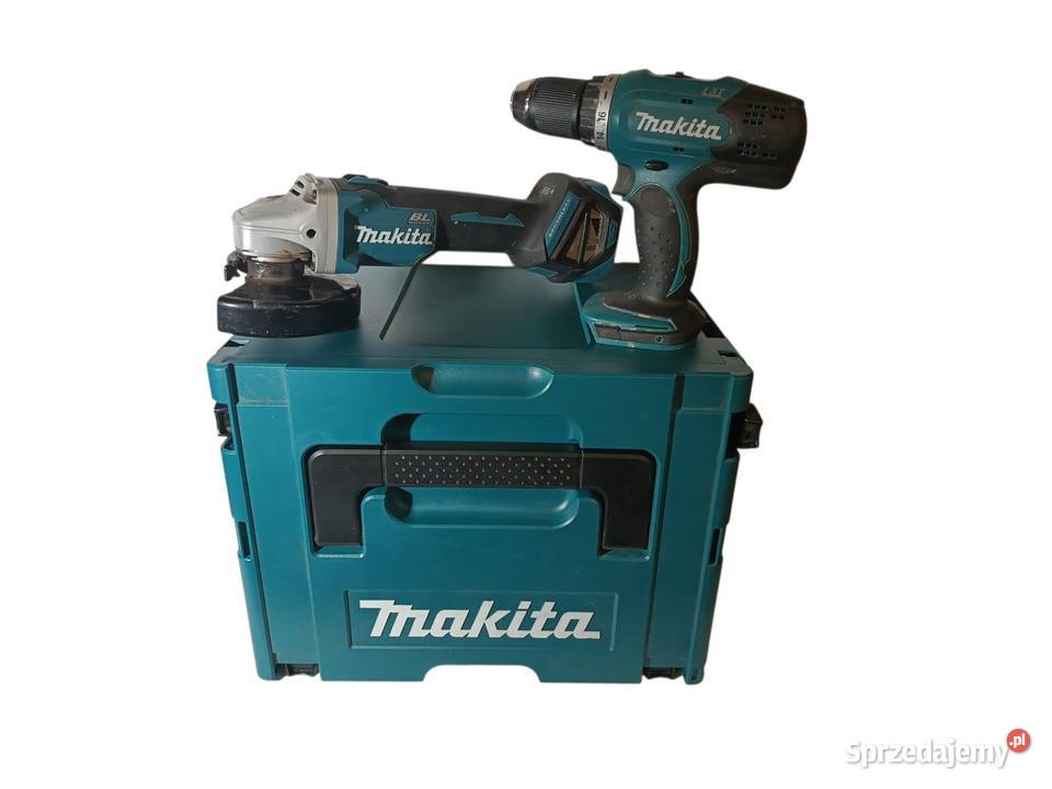 Zestaw Makita 18V wkrętarka szlifierka śląskie Katowice