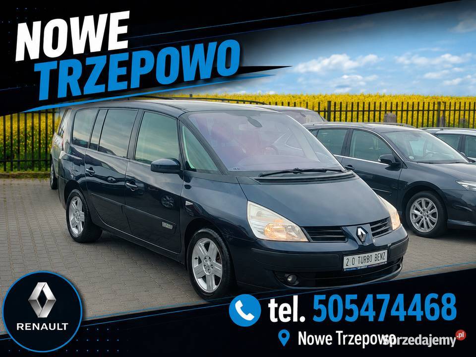 Renault Grand Espace 2008r 20 Turbo Benzyna mazowieckie sprzedam