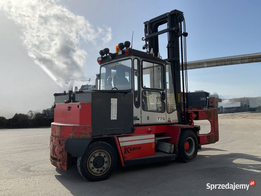 Kalmar ECD706 2 sekcje hydrauliczne 55m 7t wózek Kalmar Konin