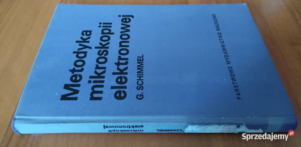 Metodyka mikroskopii elektronowej G Schimmel pomorskie Gdańsk
