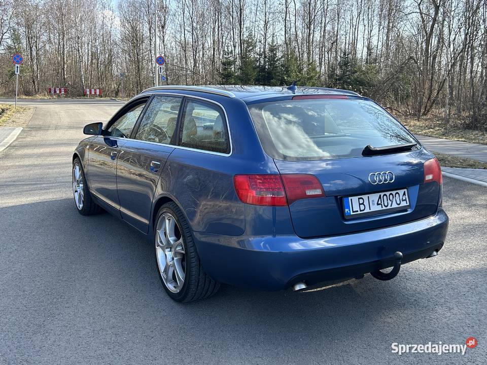Audi A6 C6 Avant30TDIQuattro niebieski lubelskie Lubartów