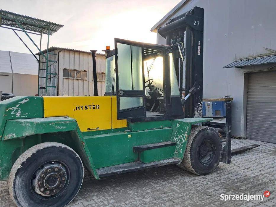 Wózek widłowy Hyster H1400XL 14 ton diesel Wola Murowana