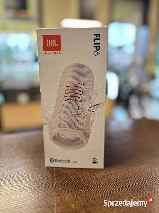 Głośnik przenośny JBL Flip 6 biały 30 W