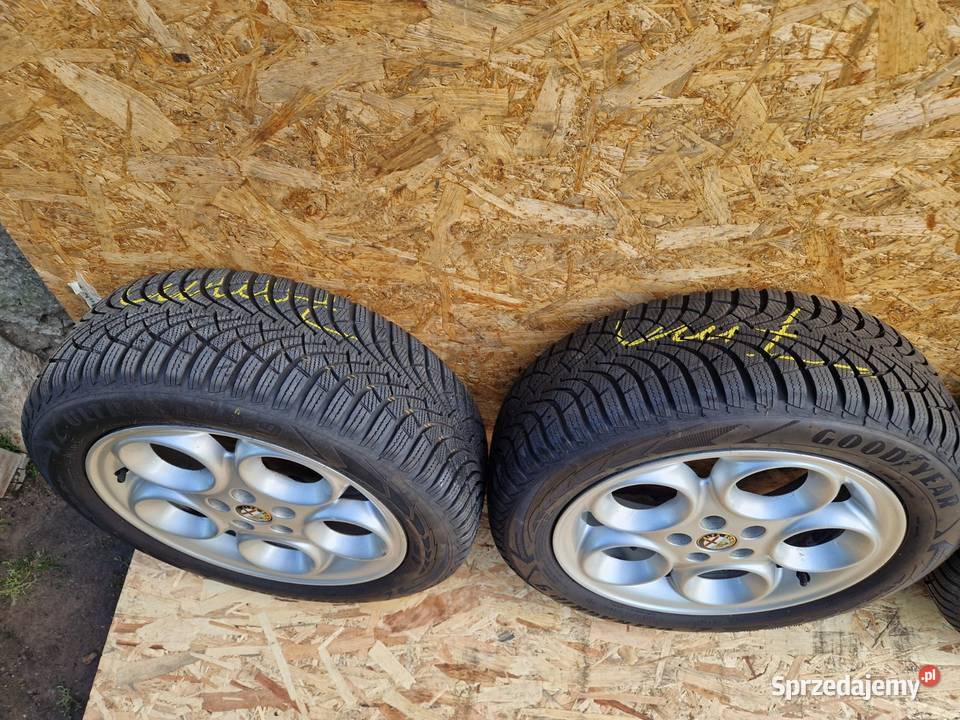 ALFA ROMEO FELGI ALUMINIOWE 16 OPONY 20555R16 Słowikowo