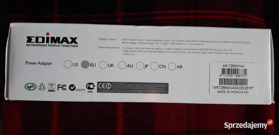 Modem Router nMAX Sierpc