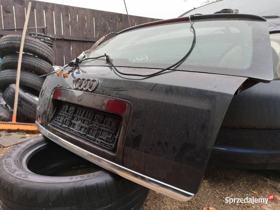 Klapa tył audi a6 c5 avant combi czarna tylna Pułtusk