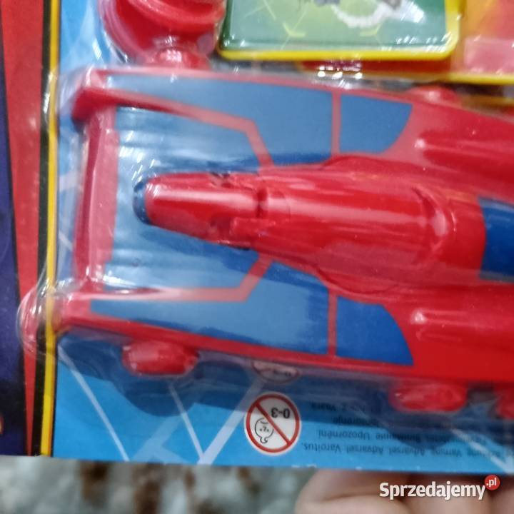 zabawkowa wyrzutnia dysków i kart z serii Marvel Poznań