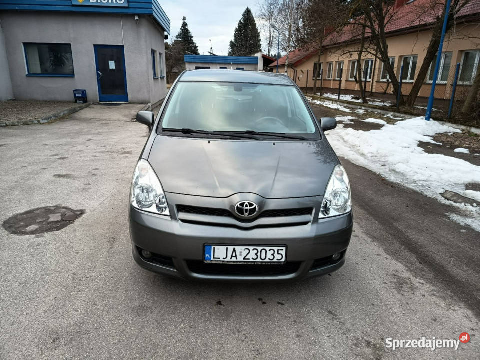 Toyota Corolla Verso Or lakier udokumentowany lubelskie Janów Lubelski