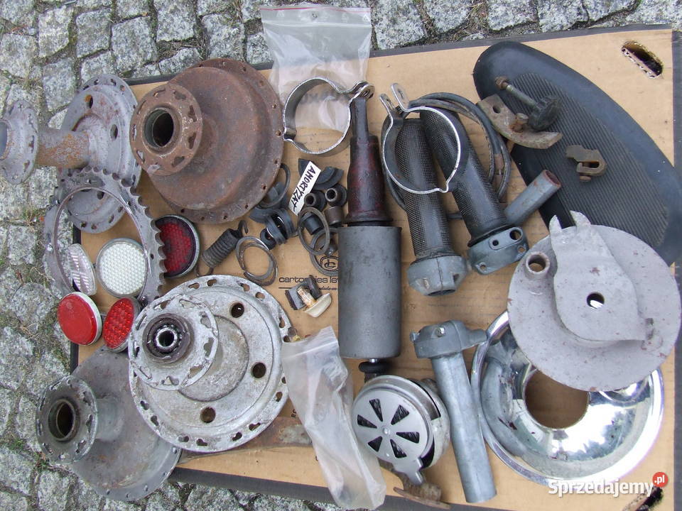 Różne części do motoru WFM WSK KOMAR Płońsk