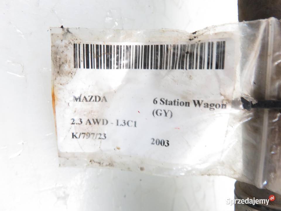 PÓŁOŚ LEWA TYLNA MAZDA 6 23 AWD L3C1