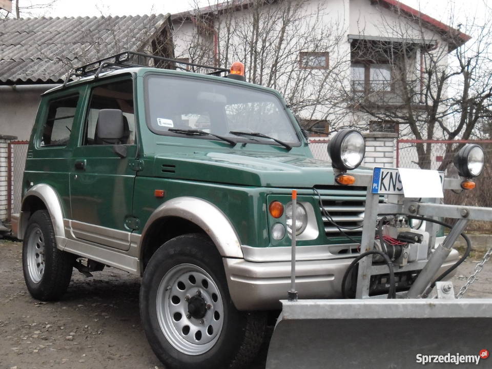 Samuraj z pługiem wspomaganie kierownicy Samurai małopolskie Nowy Sącz