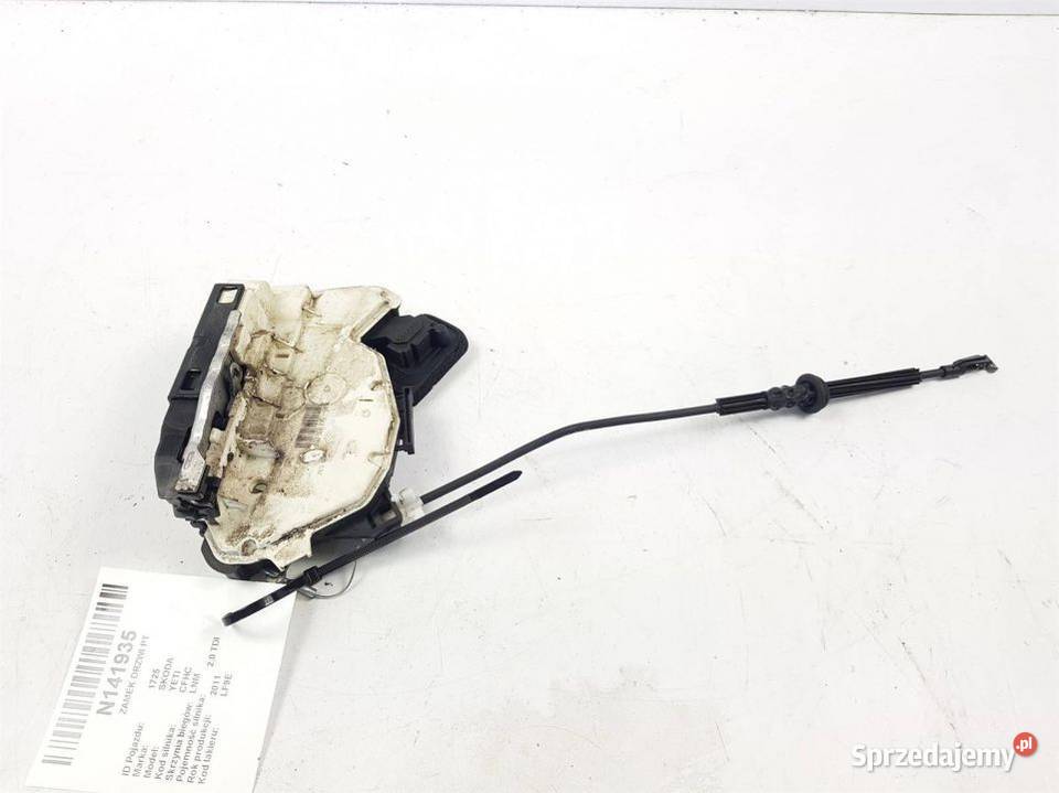 ZAMEK DRZWI PT YETI 5K4839016F kujawsko-pomorskie Lipno