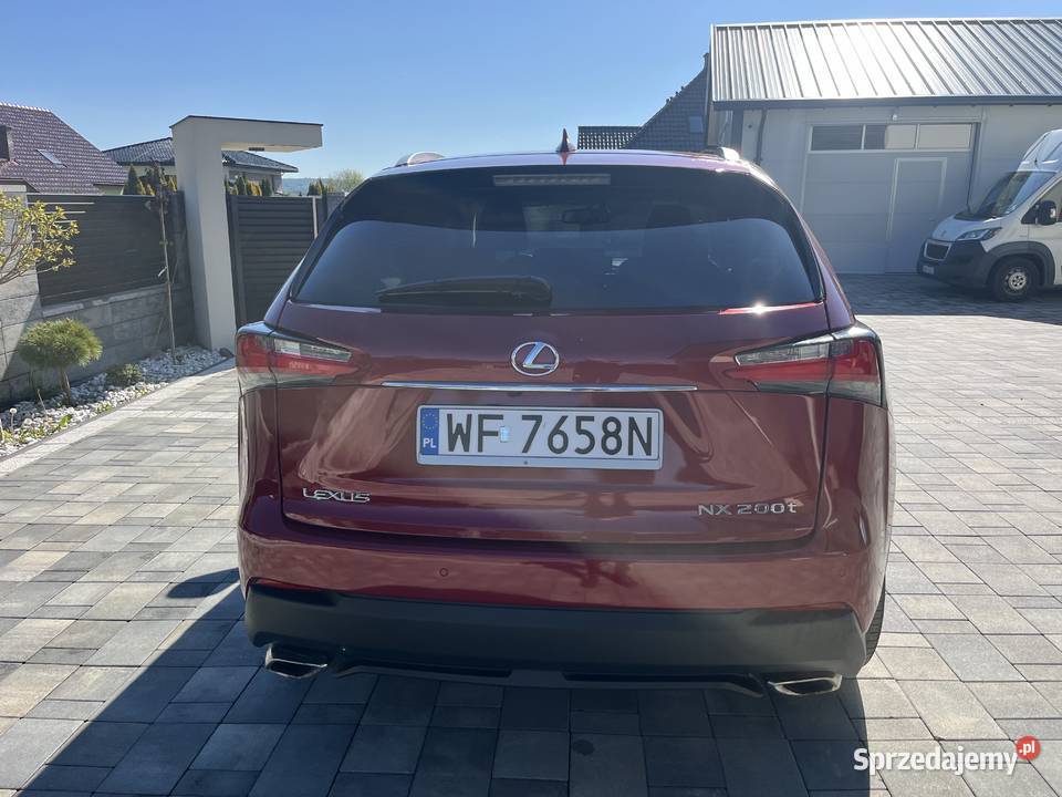 Lexus Nx 20 t benzyna krajowy zadbany 4x4 aluminiowe felgi NX Wadowice