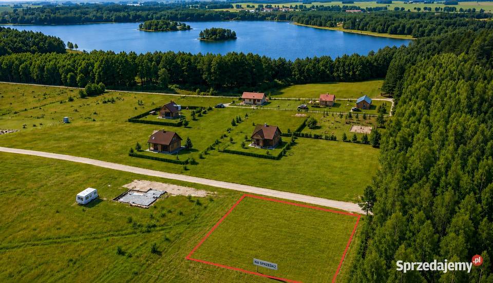 Dzialka budowlana jeziorem Skolity warmińsko-mazurskie sprzedam