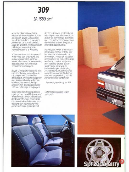Alufelgi koła Peugeot 205 309 Retro 4x108 aluminiowe Bolesławiec