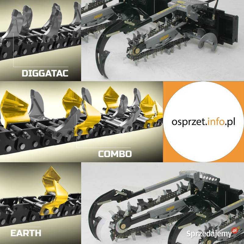 KOPARKA ŁAŃCUCHOWA DIGGA TRENCHER HYDRIVE 1200 dolnośląskie Wrocław sprzedam