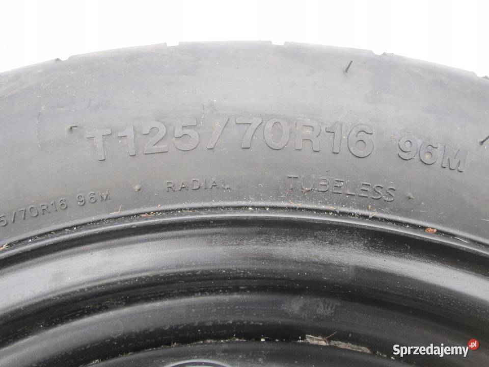 GOLF AUDI SEAT ALTEA koło dojazdowe 1257016 96M sprzedam