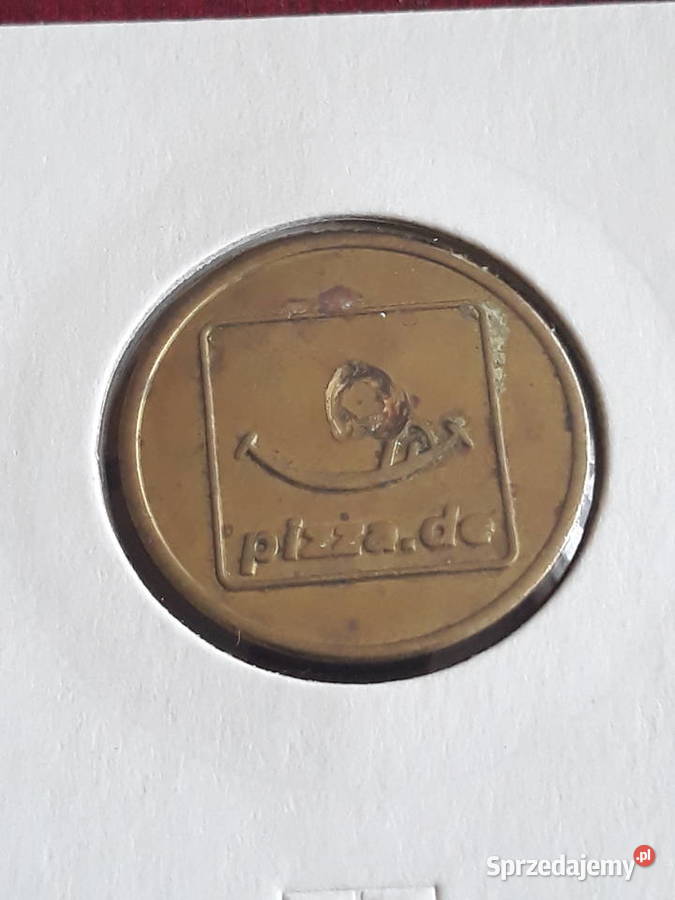 Żeton niemiecki do pizzerii Numizmatyka