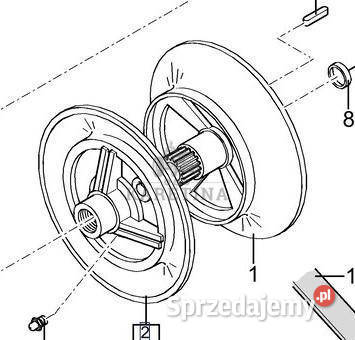 Holland TX66 TX67 TX68 Kołnierz 9502482