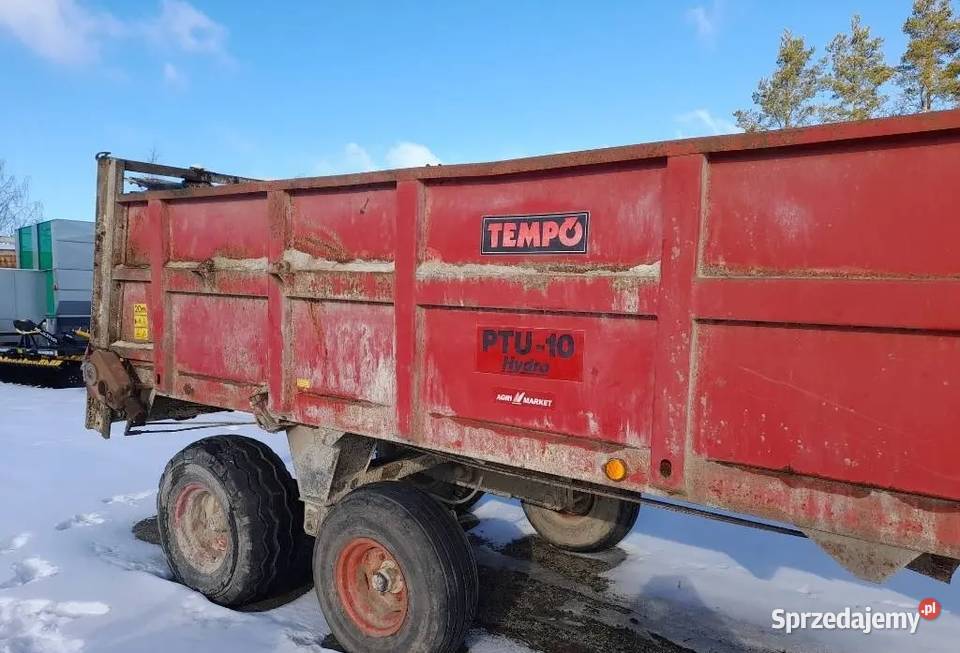 Belarus Tempo T10 Rozrzutnik obornika 10000 Szołtany