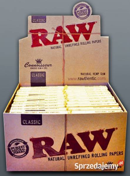 Bibułki RAW Classic z Filtrami Bletki do Skrętów Pozostałe śląskie