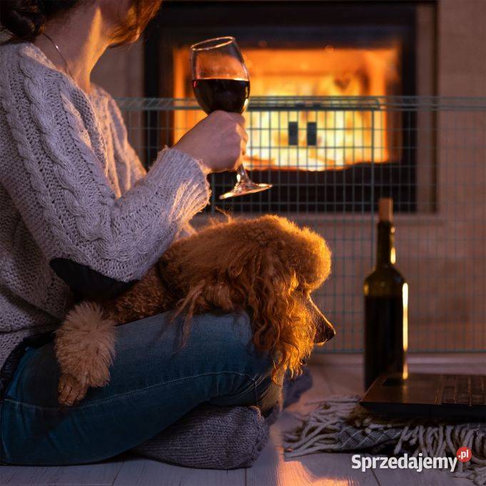 Metalowa barierka zabezpieczająca do kominka Białystok