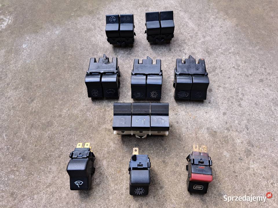 Przełączniki klawiszowe Fiat 125p 126p Polonez Leszno sprzedam