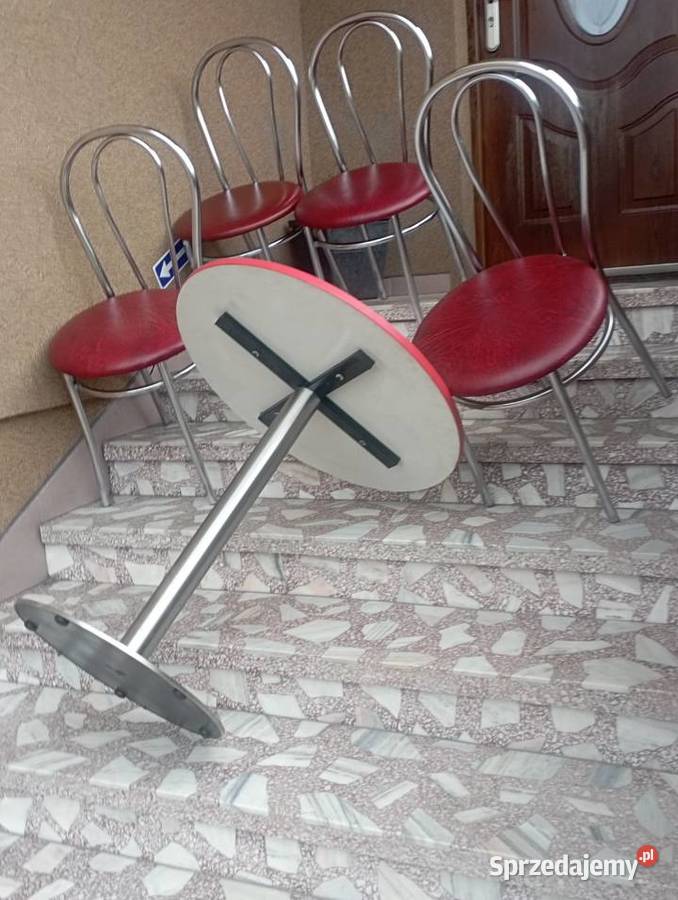 Komplet do Kuchni i inne Pomieszczenia Stolik 4 Golasowice