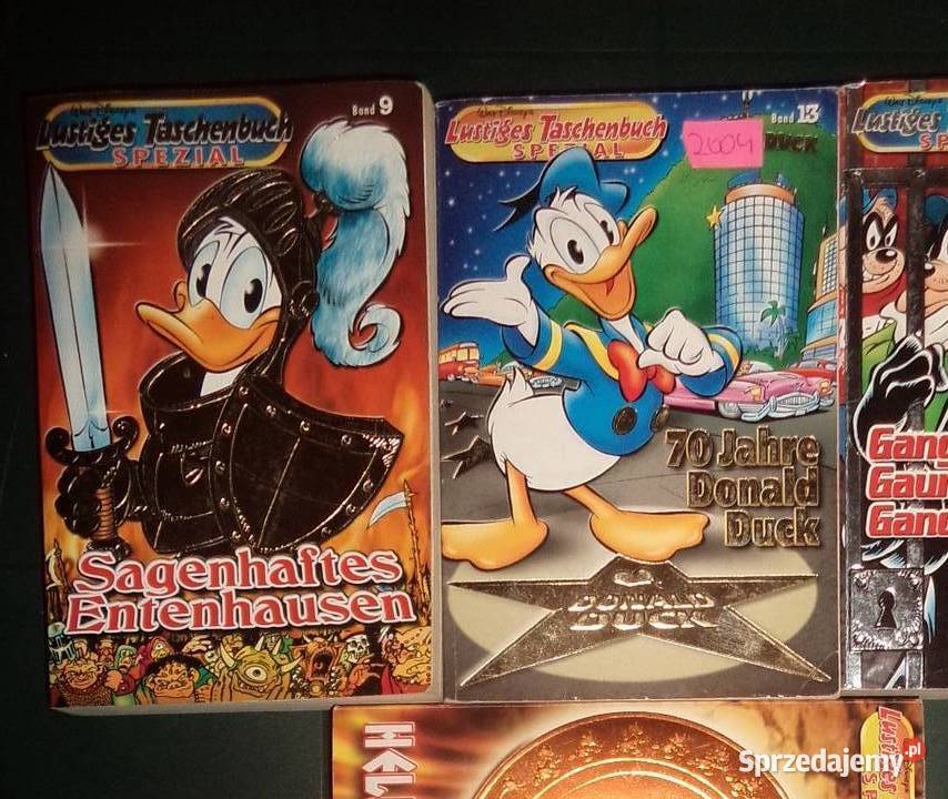 4x komiks Kaczor Donald Duck Lustiges Rok wydania 2003 Rzeszów