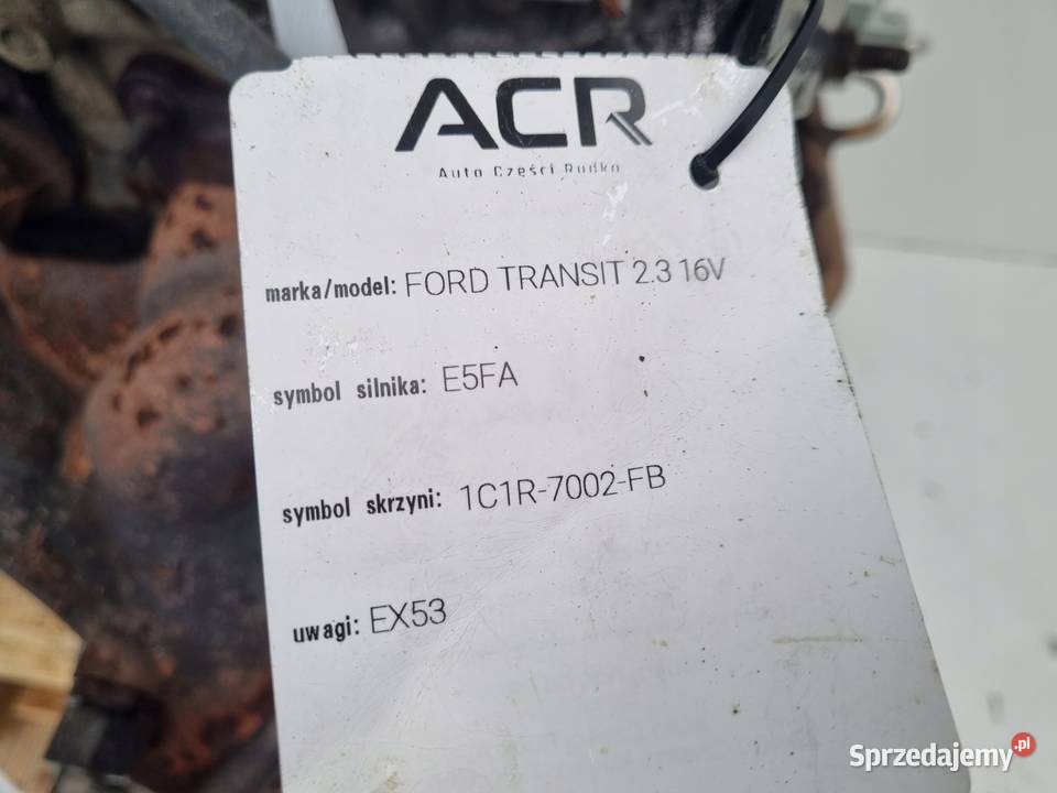 SILNIK Ford Transit VI MK6 23 16V 146 0006r lubelskie