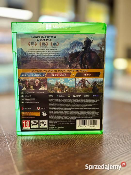 Gra Wiedźmin 3 Dziki Gon GOTY Microsoft Xbox One Elbląg