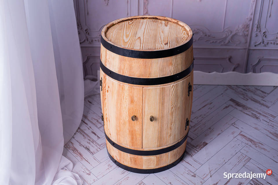 Barek drewniany beczka drewniana szafka drewno Pozostałe Warszawa