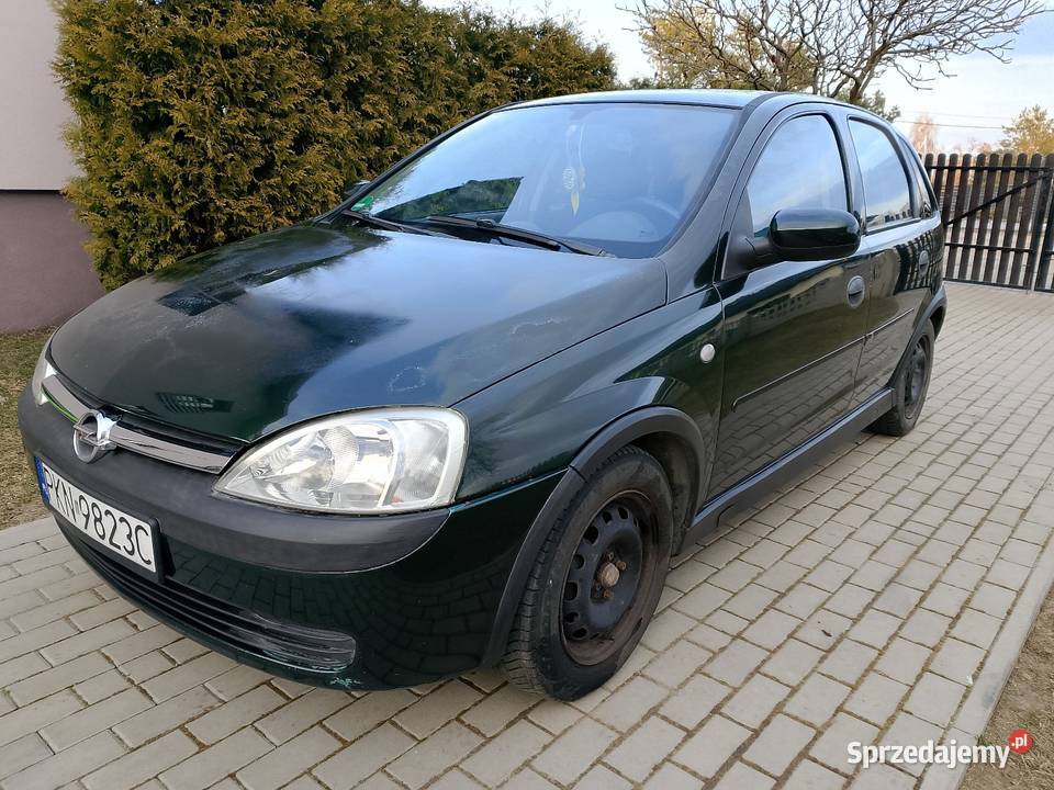 Opel Corsa C 12 4/5 wielkopolskie Turek