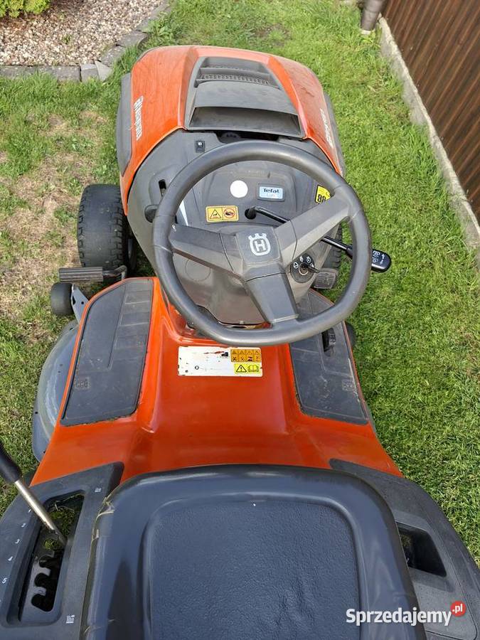 Kosiarka traktorek husqvarna tc142 serwisowana1 Tuchola sprzedam