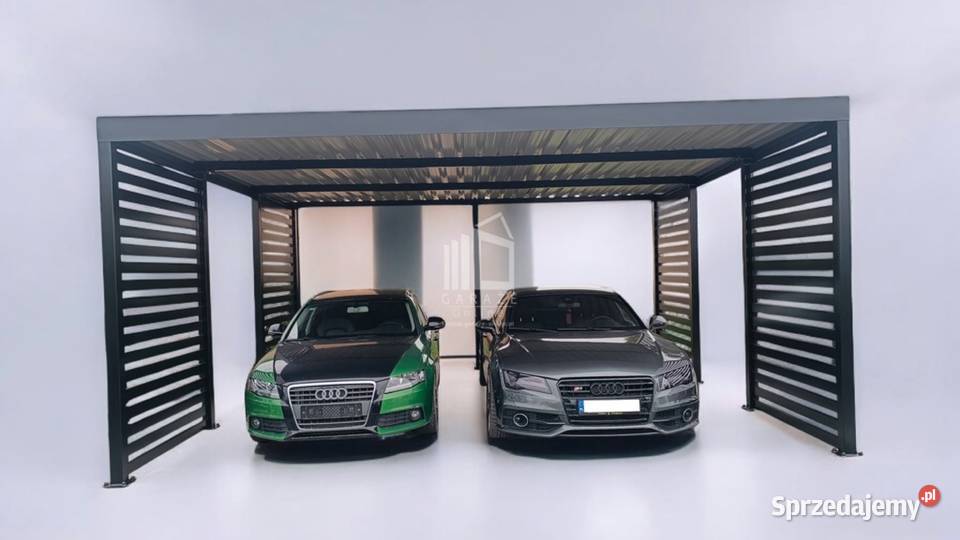 CarPort PREMIUM Wiata samochodowa 6x6 Antracyt Wrocław