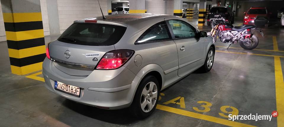 Opel Astra H GTC SPORT Bezwypadkowa dużym Kraków