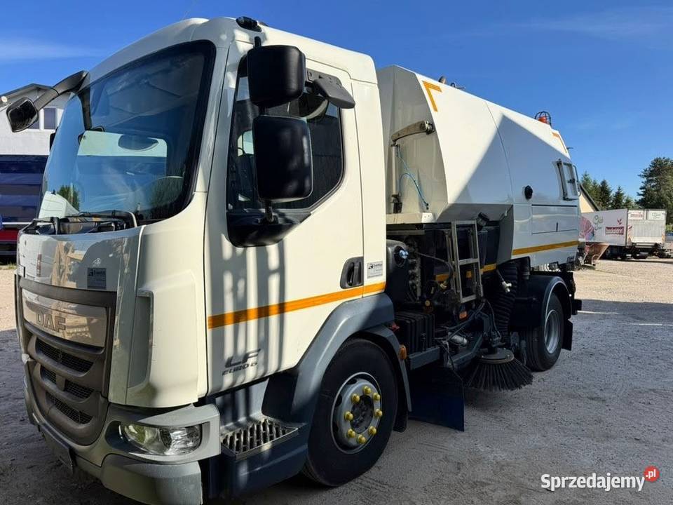 DAF LF 230 Zamiatarka JOHNSTON VT651 2017 EURO 6 opolskie Markowice