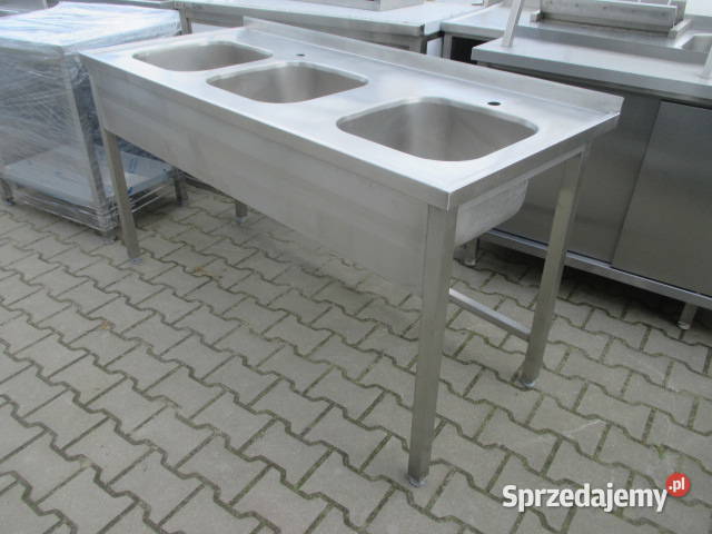 Zlew Gastronomiczny 3 Komorowy 1607085 NOWY Ostrów Wielkopolski