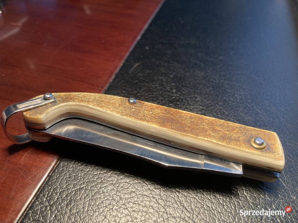 NÓŻ WŁOSKI SKŁADANY MANUFAKTURA Rękodzieło Grodków