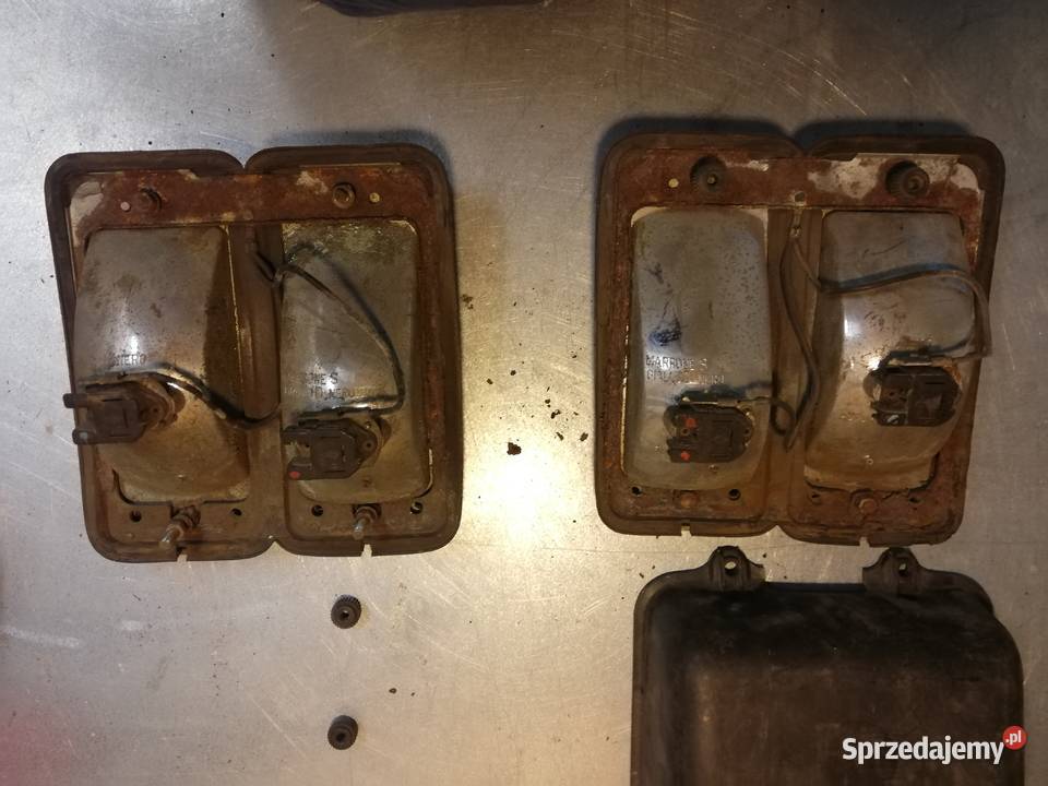 Fiat 125 lampy tylne Oświetlenie
