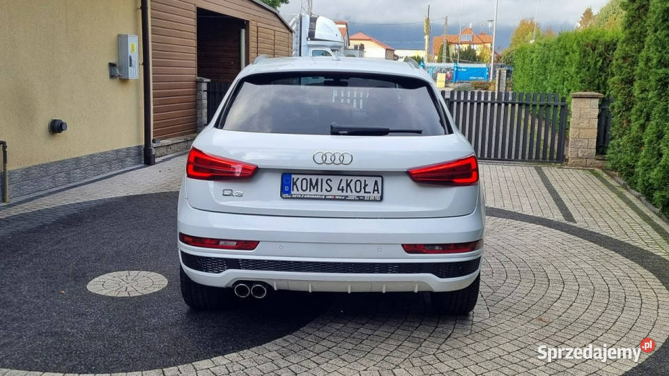 Audi Q3 STronic Serwis Navi Biała Perła kurtyny powietrzne Płońsk