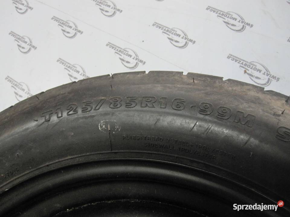 FORD VOLVO koło dojazdowe 1258516 99M 5x108 Koła dojazdowe sprzedam
