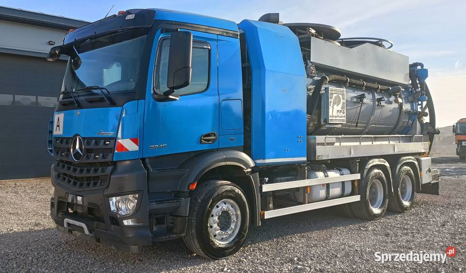 MERCEDES AROCS FFG RECYKLING wuko beczka Brzechów