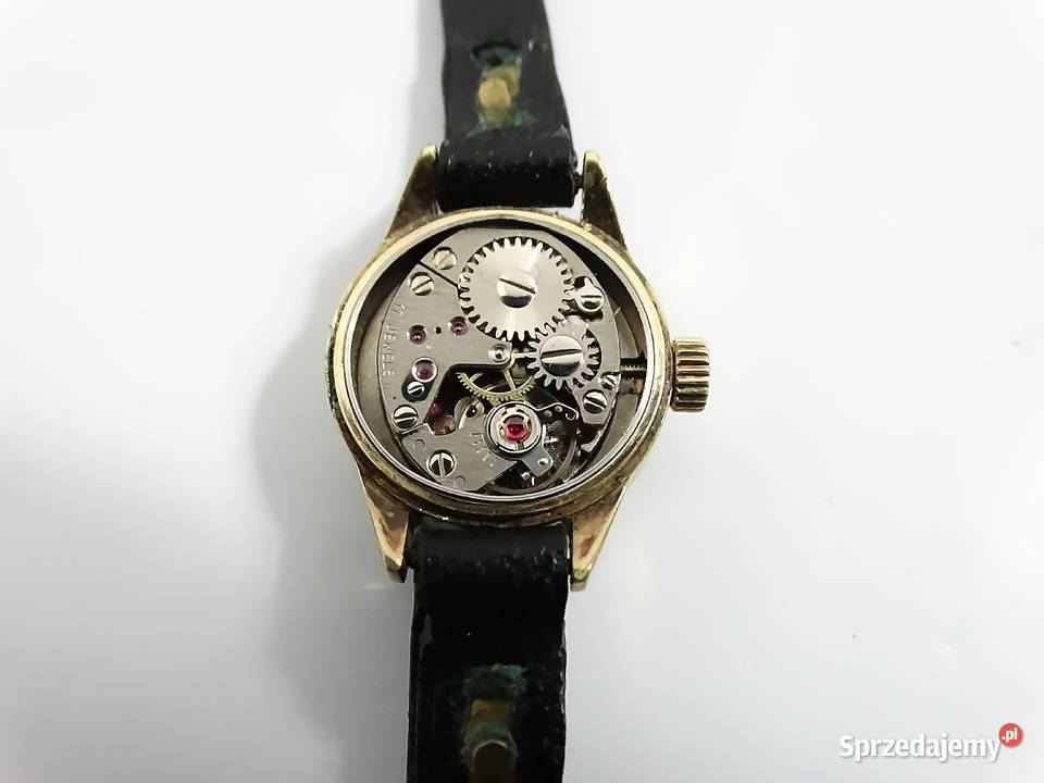 Elegancki Vintage Ducado 17 Jewels Sprawny Damskie