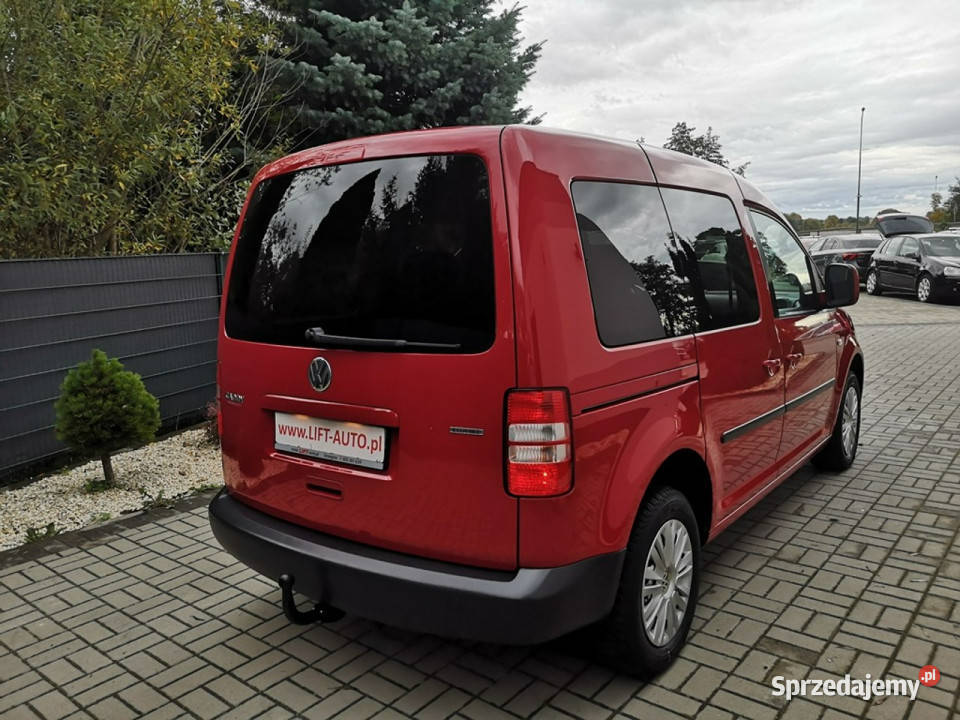 Volkswagen Caddy 20 B 109 Klima Elektryka Gaz przyciemniane szyby Strzegom sprzedam
