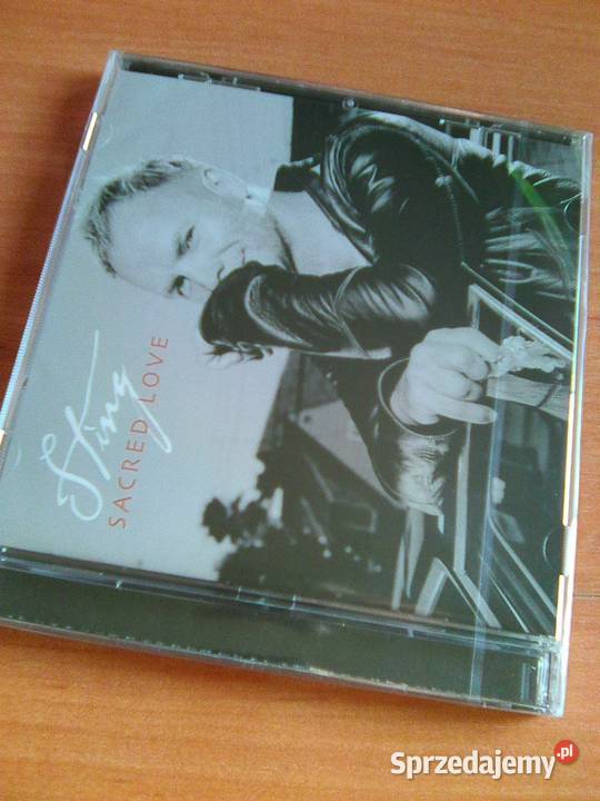Sting Secred Love CD folia Warszawa