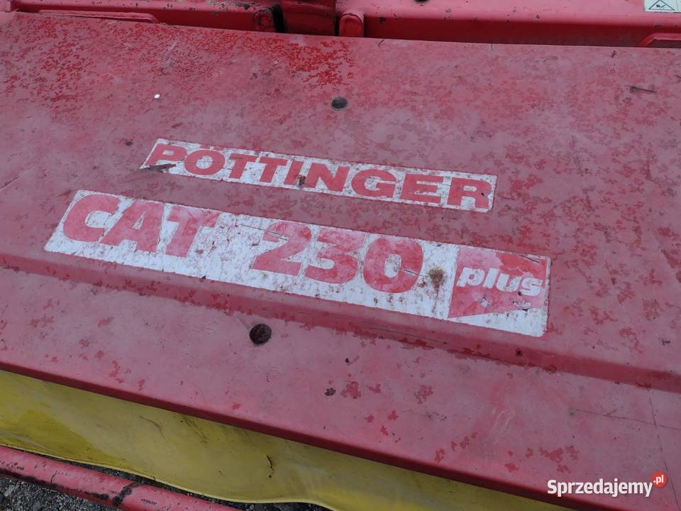 Kosiarka boczna tylna Pottinger CAT 230 plus nieuszkodzony