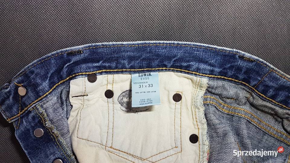 Męskie Dżinsy Edwin Japonia Kudowa-Zdrój