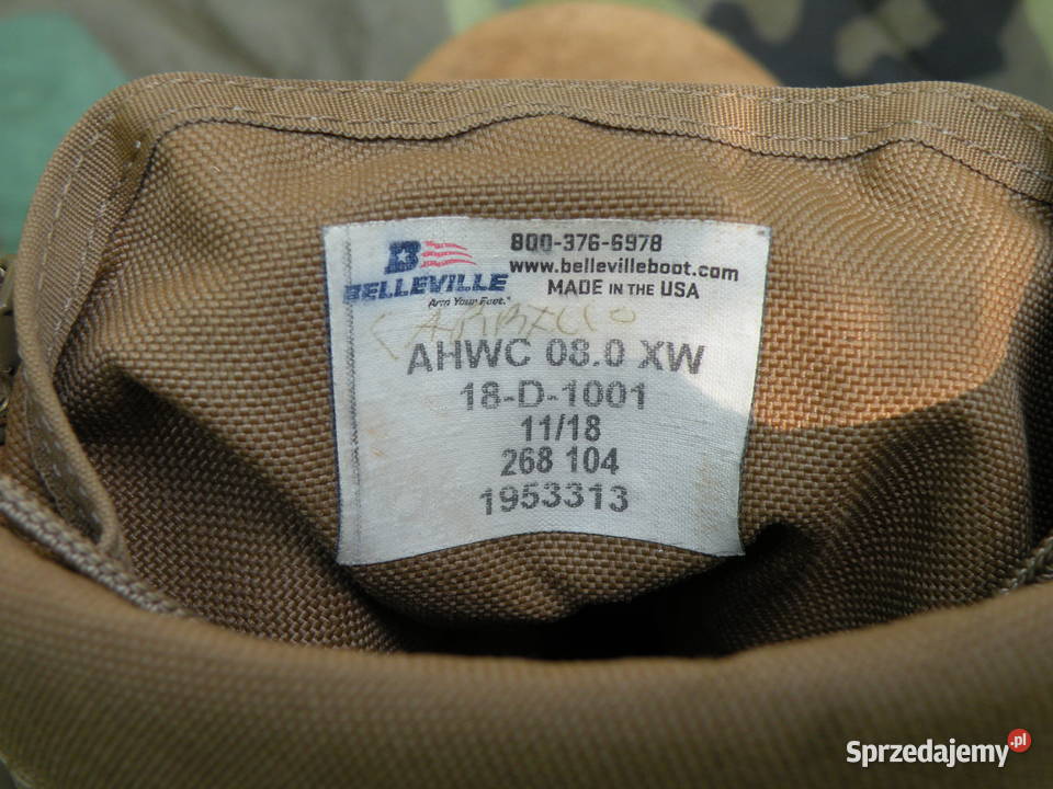 Buty Belleville AHWC 8XW coyote Wrocław sprzedam