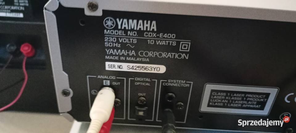 Mini wieża Yamaha E400 PianoCraft